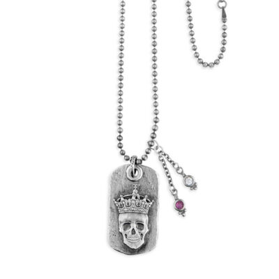 Colgante unisex calavera