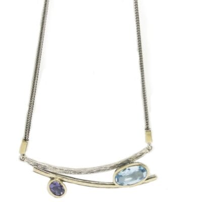 Styliano collar topacio