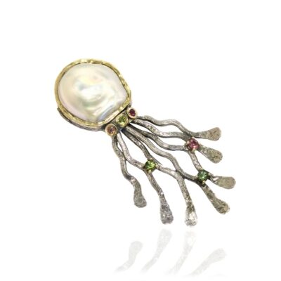 Broche medusa