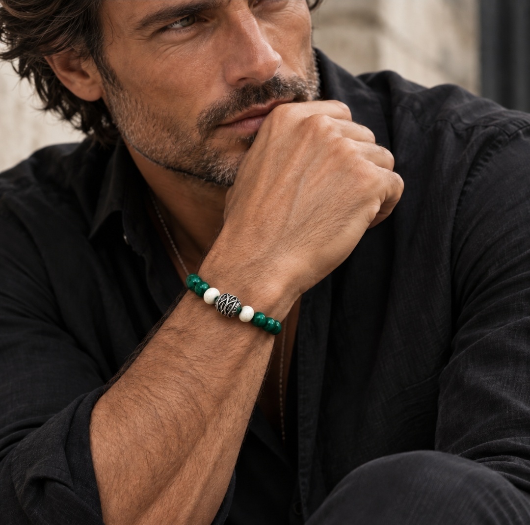pulsera malaquita