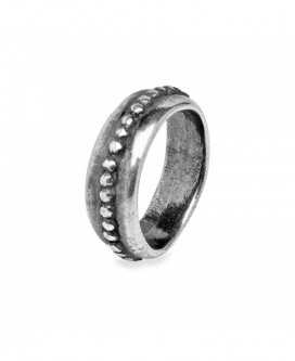 Anillo plata hombre